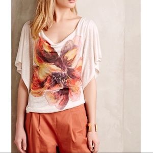 $9 SALE Spring/Summer Anthro Flower Shirt